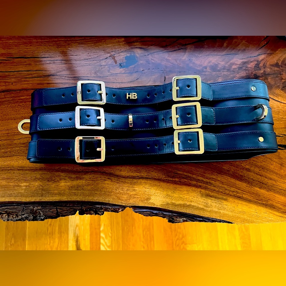 Honey Birdette Fashion Fetish Leather Belt NWOT